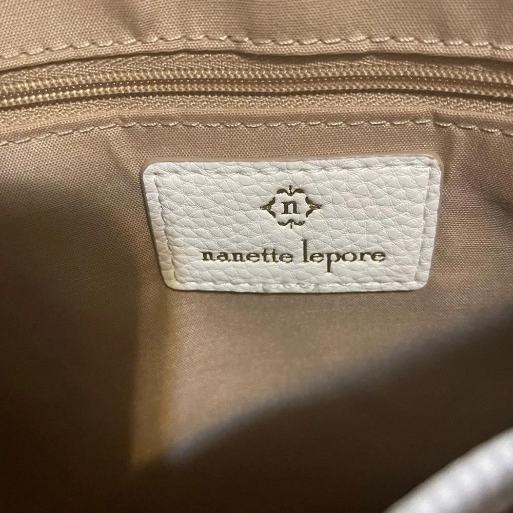 Nanette  lepore Gray and‎ Yellow Clutch with Wristlet